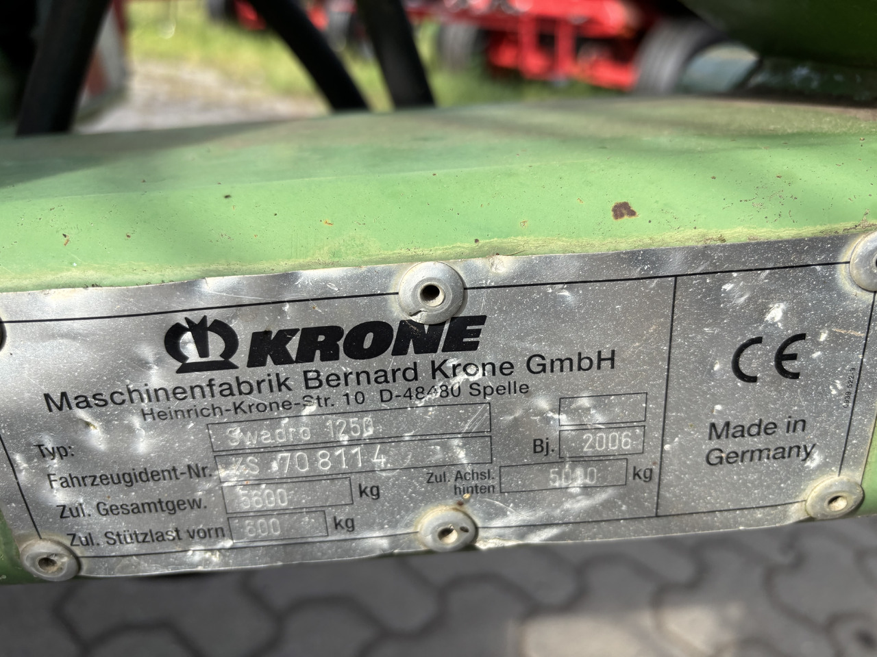 Krone Swadro Serie - Prevrtač/ Grabuljač: slika 4 Krone Swadro Serie - Prevrtač/ Grabuljač: slika 4