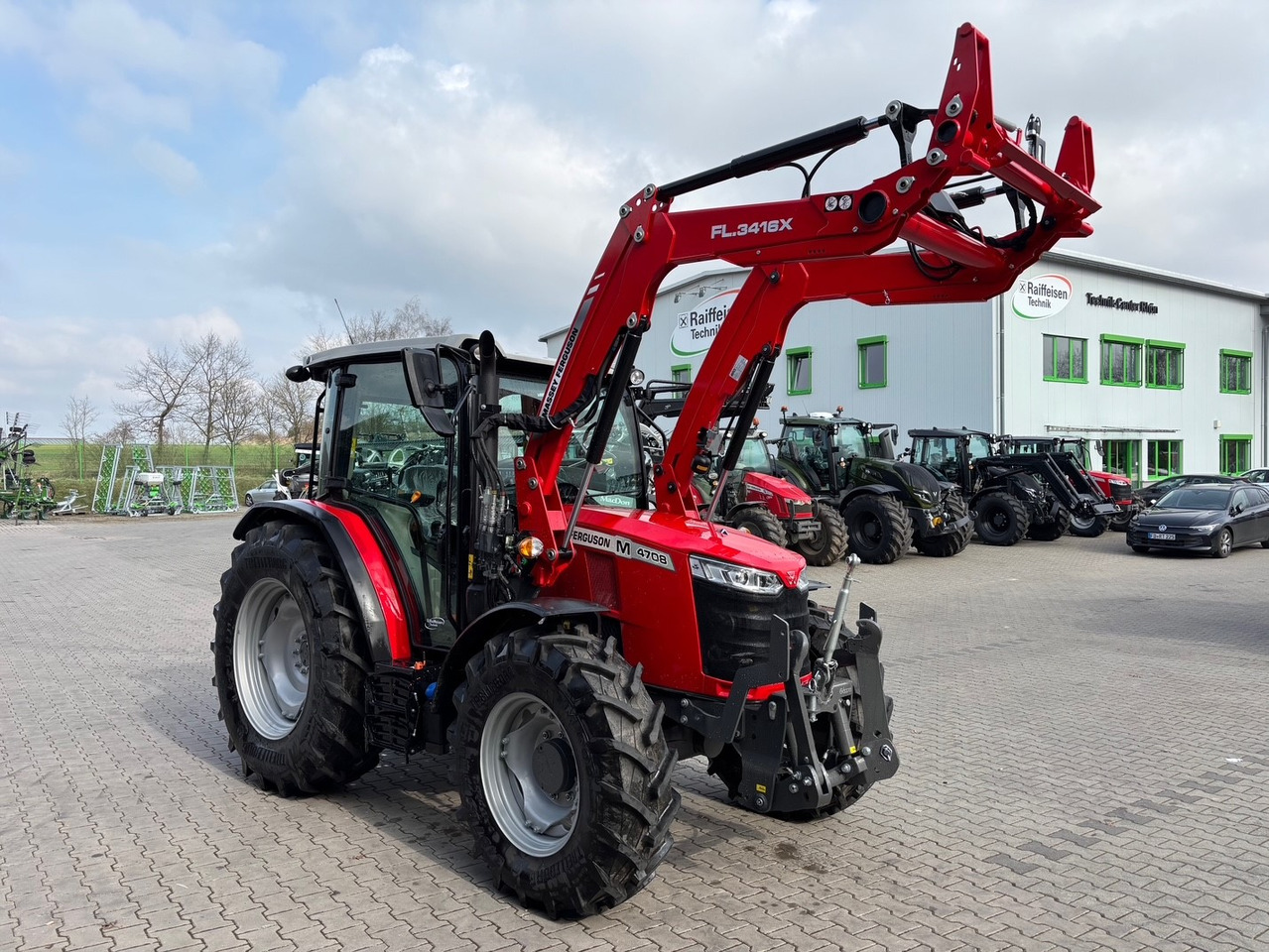 Massey Ferguson 4708 M Cab - Traktor: slika 1 Massey Ferguson 4708 M Cab - Traktor: slika 1