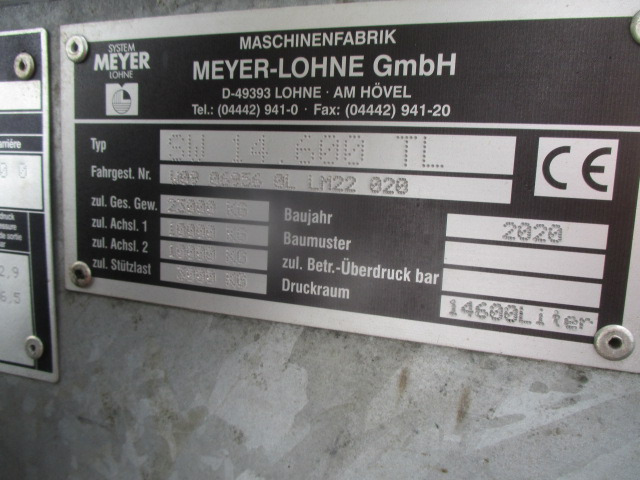 Meyer-Lohne Rekordia Pumptankwagen - Oprema za đubrenje: slika 3 Meyer-Lohne Rekordia Pumptankwagen - Oprema za đubrenje: slika 3