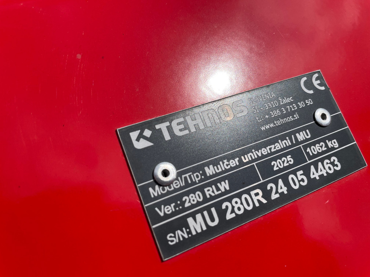 Tehnos Universalmulcher MU 280R Profi - Tarup: slika 2 Tehnos Universalmulcher MU 280R Profi - Tarup: slika 2