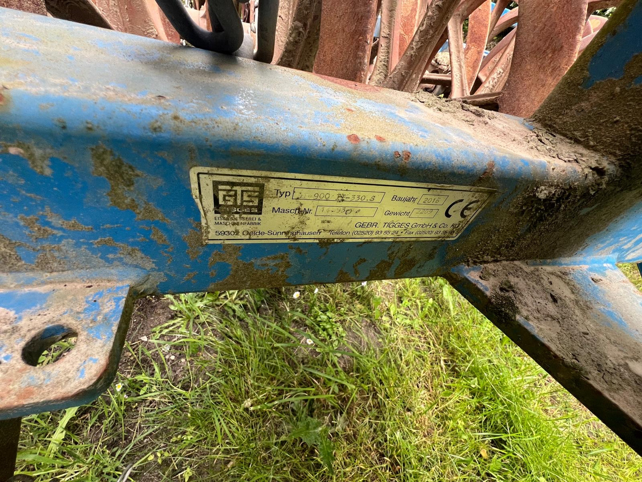 Tigges DP 900 - 330 - Valjak za poljoprivredu: slika 2 Tigges DP 900 - 330 - Valjak za poljoprivredu: slika 2