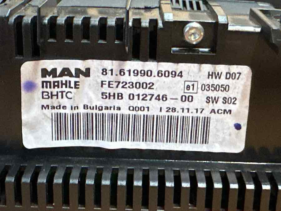 MAN ECU MODULE HEATING 81.61990-6094 - Električni sistem za Kamion: slika 3 MAN ECU MODULE HEATING 81.61990-6094 - Električni sistem za Kamion: slika 3