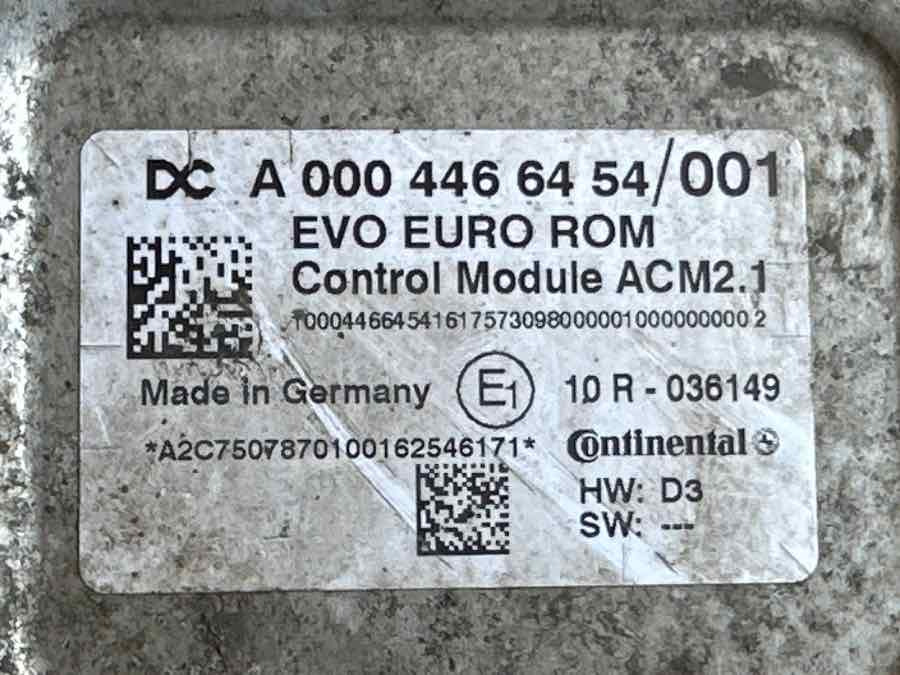 MERCEDES ECU A0004466454 - Električni sistem za Kamion: slika 3 MERCEDES ECU A0004466454 - Električni sistem za Kamion: slika 3