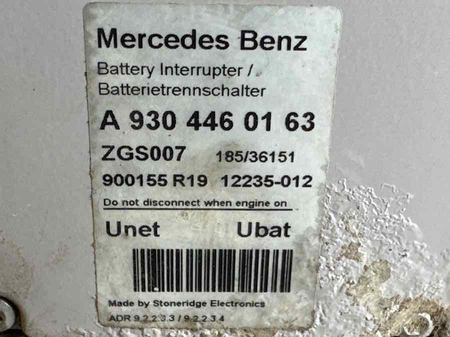 MERCEDES ECU A9304460163 - Električni sistem za Kamion: slika 3 MERCEDES ECU A9304460163 - Električni sistem za Kamion: slika 3