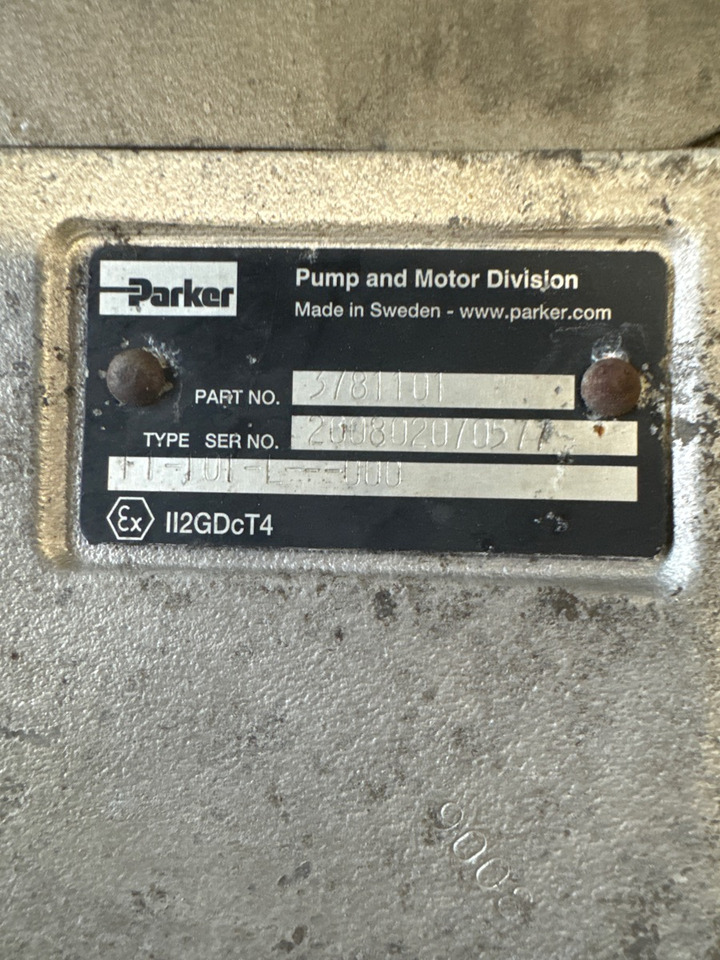 PARKER HYDRALIC PUMP 101 L 3781101 - Hidraulika za Kamion: slika 2 PARKER HYDRALIC PUMP 101 L 3781101 - Hidraulika za Kamion: slika 2