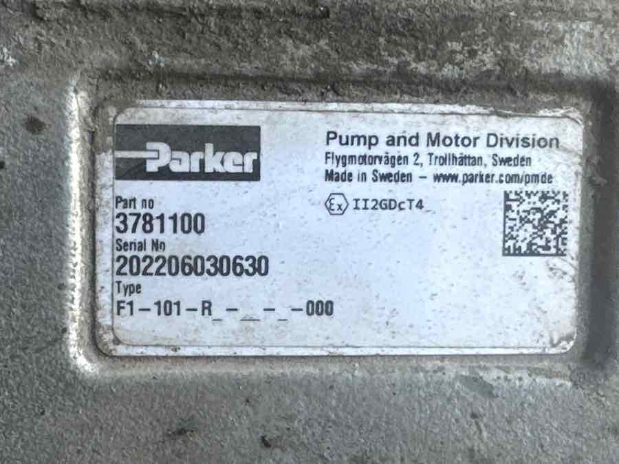 PARKER HYDRAULIK PUMP 3781100 F1-101-R - Hidraulika za Kamion: slika 3 PARKER HYDRAULIK PUMP 3781100 F1-101-R - Hidraulika za Kamion: slika 3