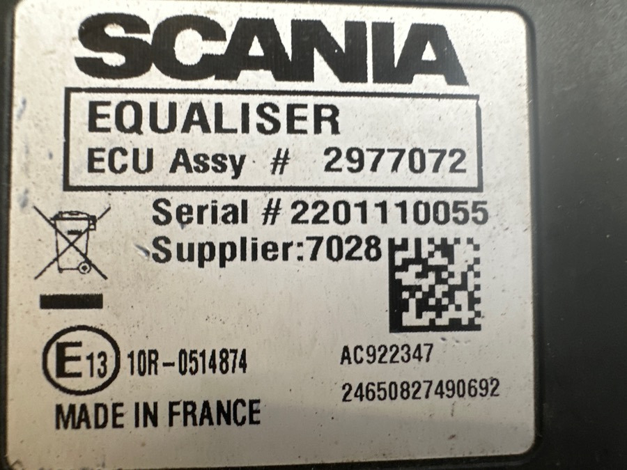 SCANIA BATTERY EQUALISER 2977072 - Električni sistem za Kamion: slika 3 SCANIA BATTERY EQUALISER 2977072 - Električni sistem za Kamion: slika 3