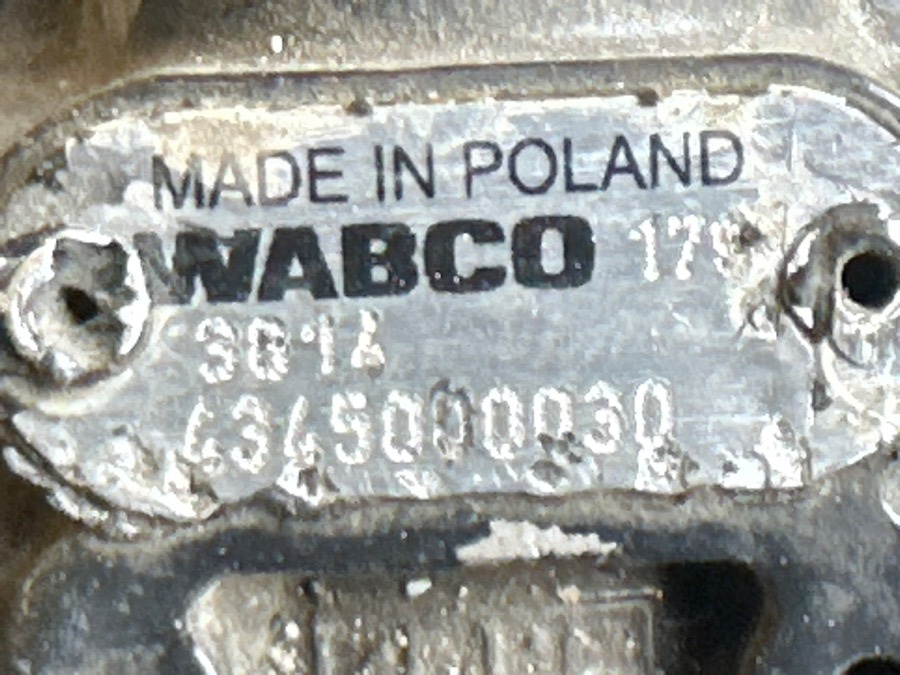 VALVE WABCO 4345000030 - Kočioni ventil za Kamion: slika 2 VALVE WABCO 4345000030 - Kočioni ventil za Kamion: slika 2