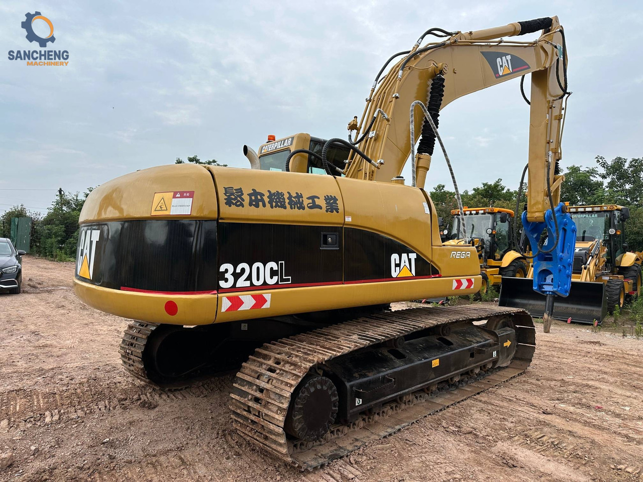 CAT 320CL with hammer - Bager guseničar: slika 4 CAT 320CL with hammer - Bager guseničar: slika 4