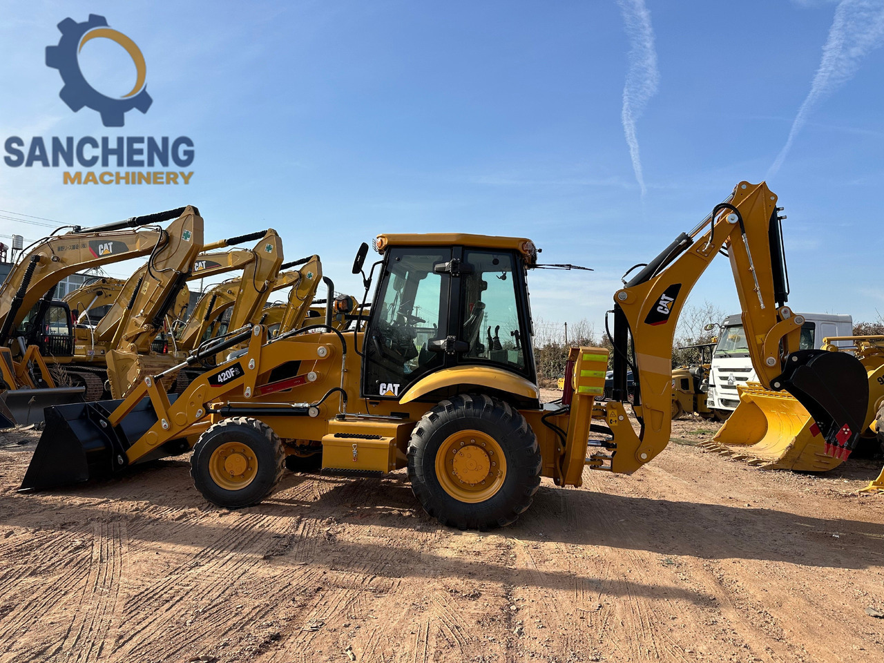 CATERPILLAR 420F2 - Bager utovarivač: slika 2 CATERPILLAR 420F2 - Bager utovarivač: slika 2