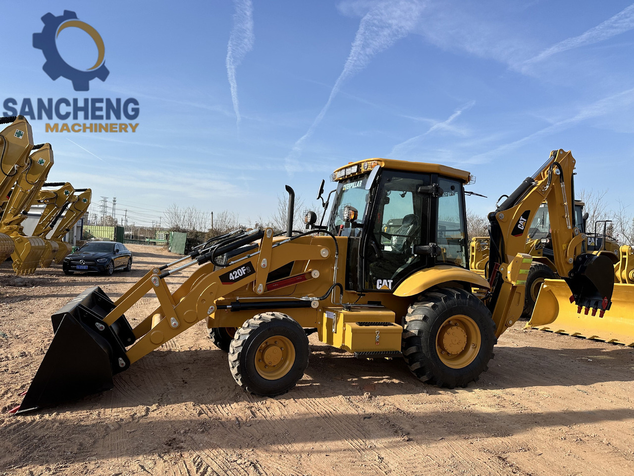 CATERPILLAR 420F2 - Bager utovarivač: slika 4 CATERPILLAR 420F2 - Bager utovarivač: slika 4