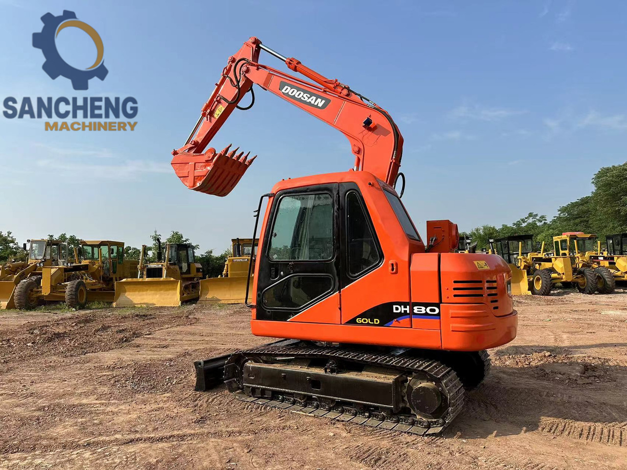 Bager guseničar DOOSAN DH80: slika 9