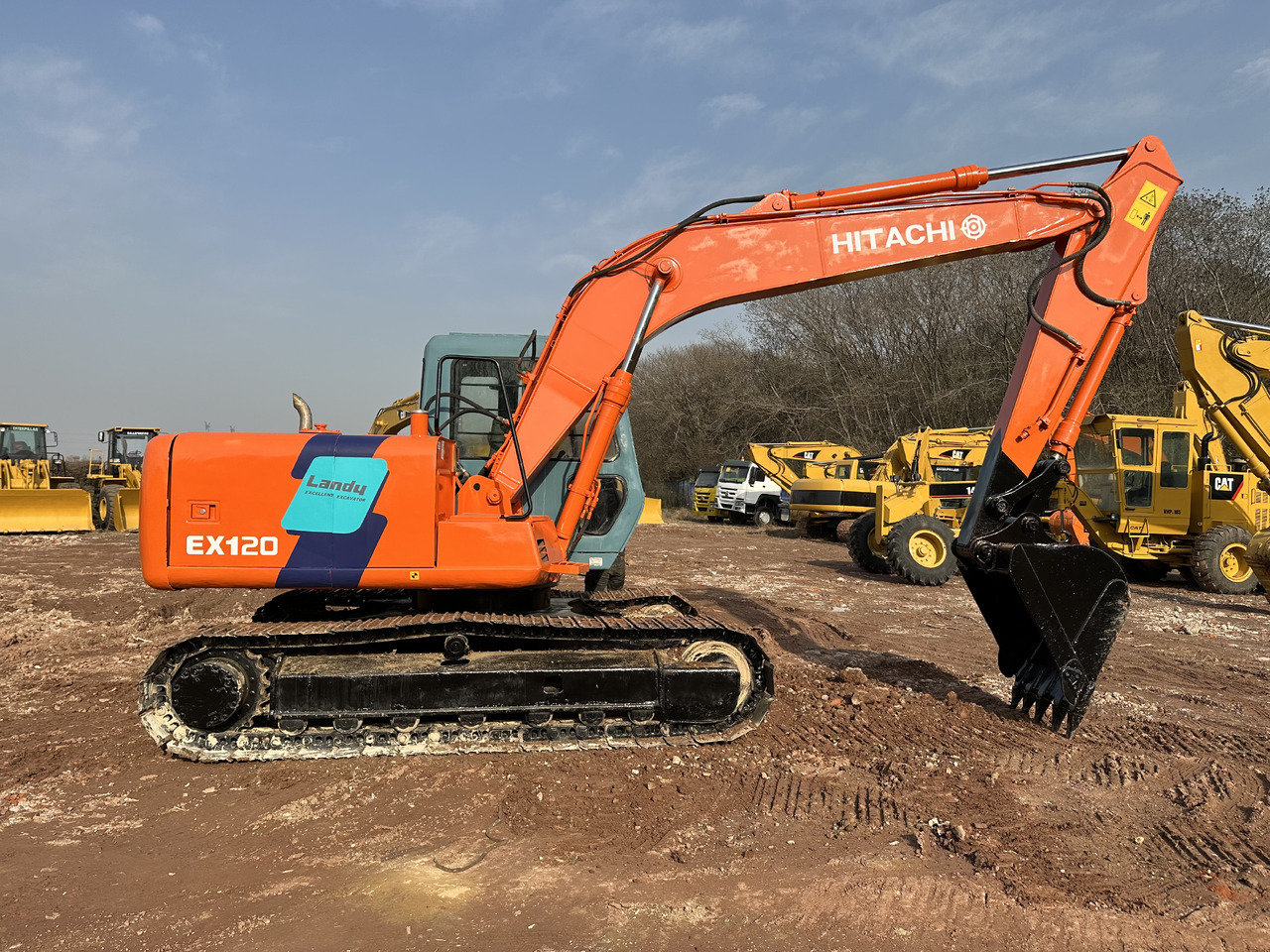 HITACHI EX120 - Bager guseničar: slika 1 HITACHI EX120 - Bager guseničar: slika 1