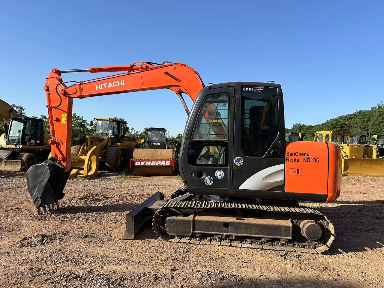 HITACHI ZAXIS ZX70 - Mini bager: slika 2 HITACHI ZAXIS ZX70 - Mini bager: slika 2