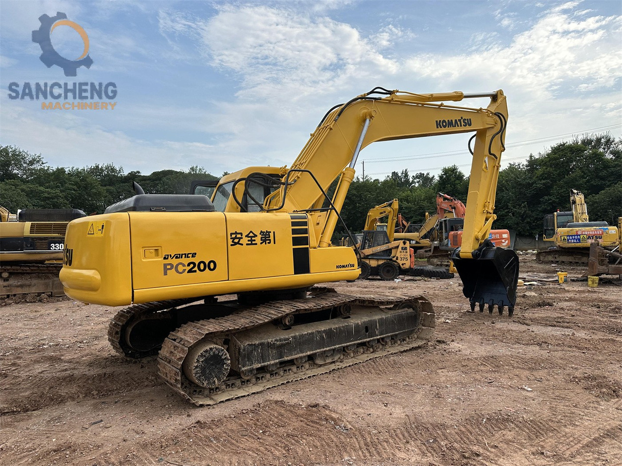 KOMATSU PC200-6 - Bager guseničar: slika 1 KOMATSU PC200-6 - Bager guseničar: slika 1