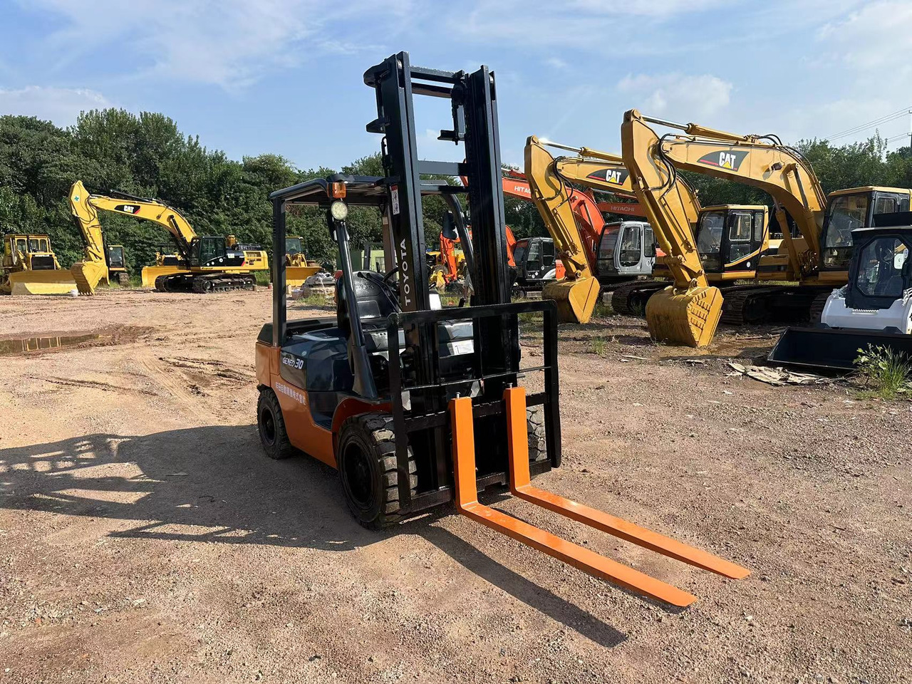 TOYOTA GENEO30 forklift - Dizel viljuškar: slika 3 TOYOTA GENEO30 forklift - Dizel viljuškar: slika 3