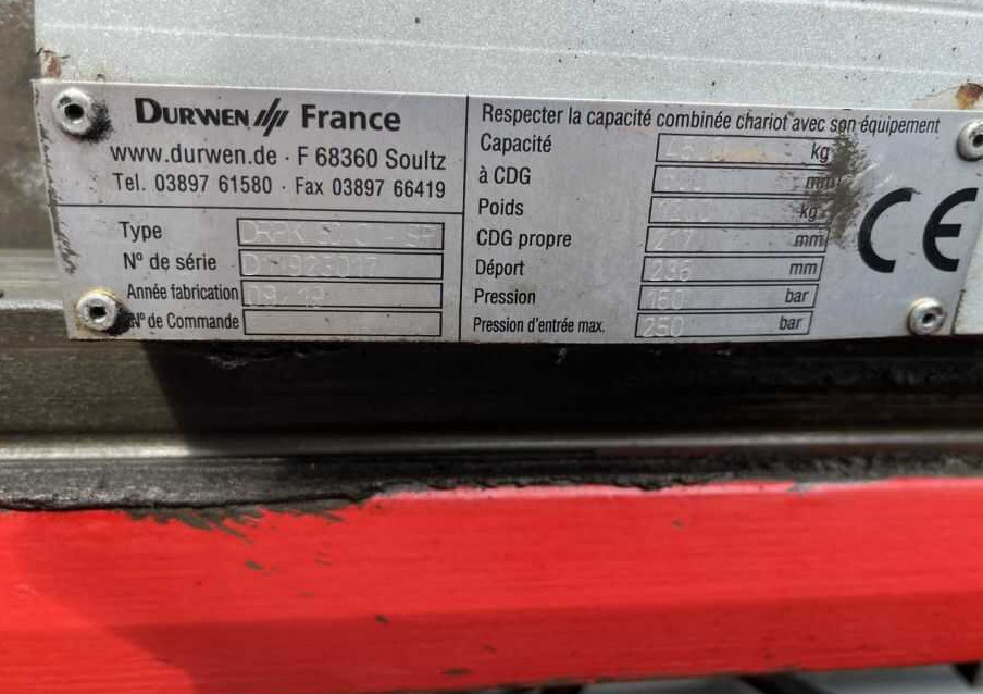 Durwen DRPK50C-SP - Viljuška: slika 5 Durwen DRPK50C-SP - Viljuška: slika 5