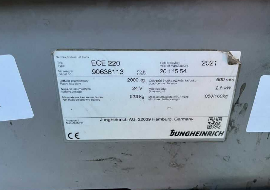 Jungheinrich ECE220 - Preuzimač porudžbine: slika 4 Jungheinrich ECE220 - Preuzimač porudžbine: slika 4