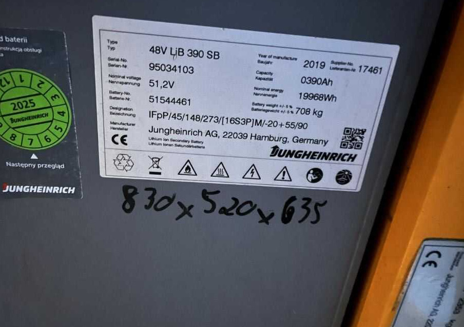 Jungheinrich EFG215 - Električni viljuškar: slika 5 Jungheinrich EFG215 - Električni viljuškar: slika 5