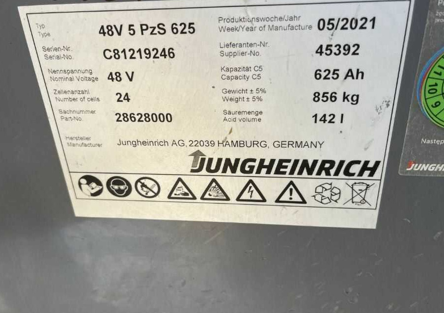 Jungheinrich EFG216k - Električni viljuškar: slika 5 Jungheinrich EFG216k - Električni viljuškar: slika 5