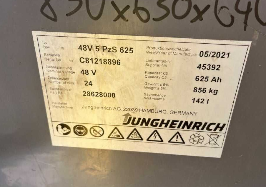 Jungheinrich EFG216k - Električni viljuškar: slika 5 Jungheinrich EFG216k - Električni viljuškar: slika 5