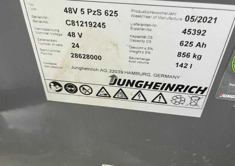 Jungheinrich EFG216k - Električni viljuškar: slika 5 Jungheinrich EFG216k - Električni viljuškar: slika 5