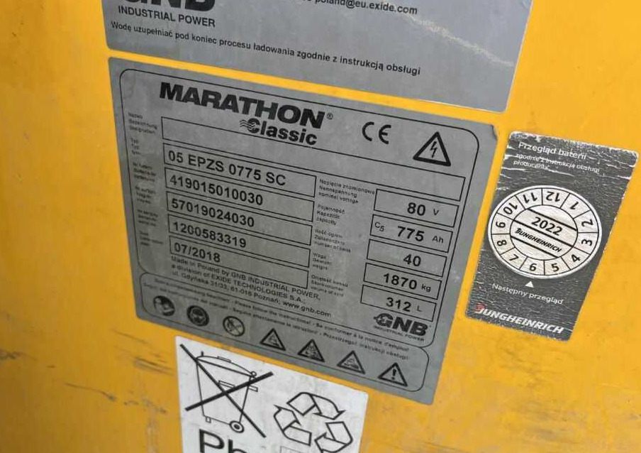 Jungheinrich EFGS30 - Električni viljuškar: slika 5 Jungheinrich EFGS30 - Električni viljuškar: slika 5