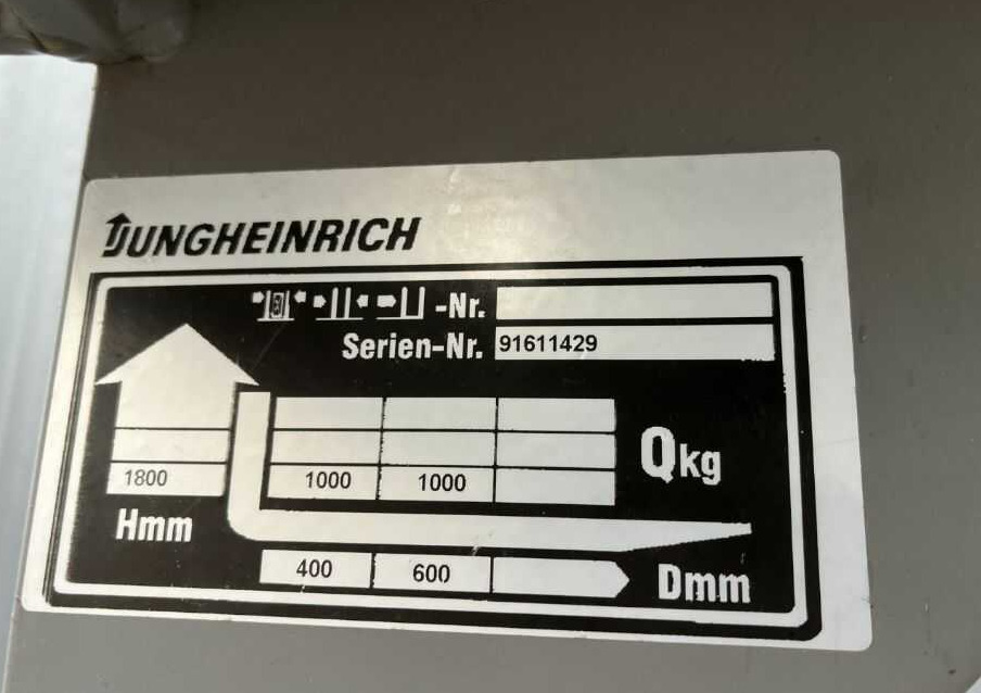 Jungheinrich EKS110 Jungheinrich EKS110: slika 7 Jungheinrich EKS110 Jungheinrich EKS110: slika 7