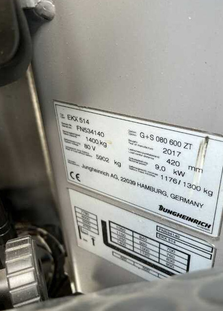 Jungheinrich EKX514 - Preuzimač porudžbine: slika 4 Jungheinrich EKX514 - Preuzimač porudžbine: slika 4