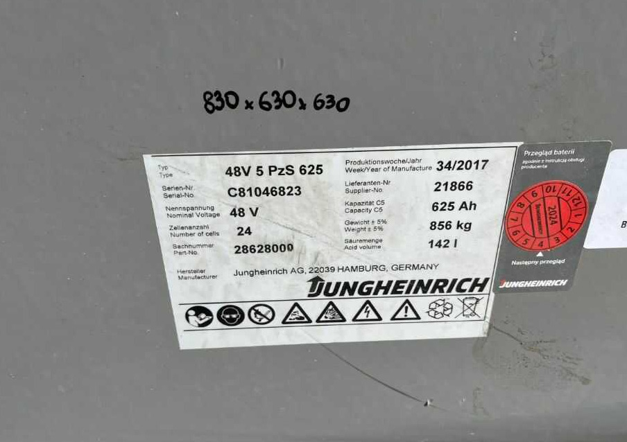 Vučno vozilo Jungheinrich EZS590: slika 7