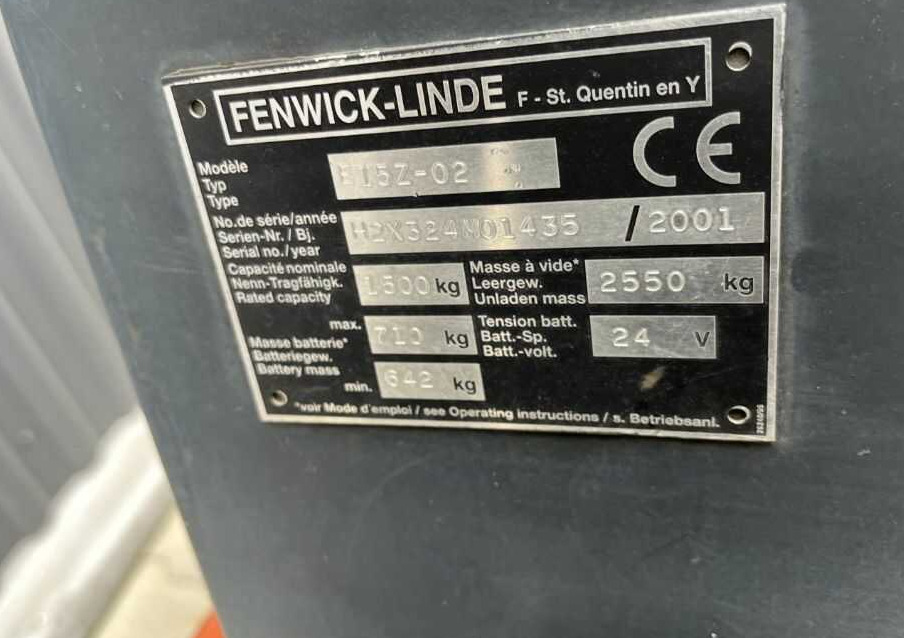 Linde E15 - Električni viljuškar: slika 4 Linde E15 - Električni viljuškar: slika 4