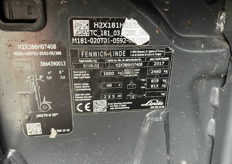 Linde E16P - Električni viljuškar: slika 4 Linde E16P - Električni viljuškar: slika 4