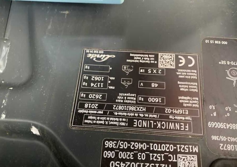 Linde E16PH-02 - Električni viljuškar: slika 4 Linde E16PH-02 - Električni viljuškar: slika 4