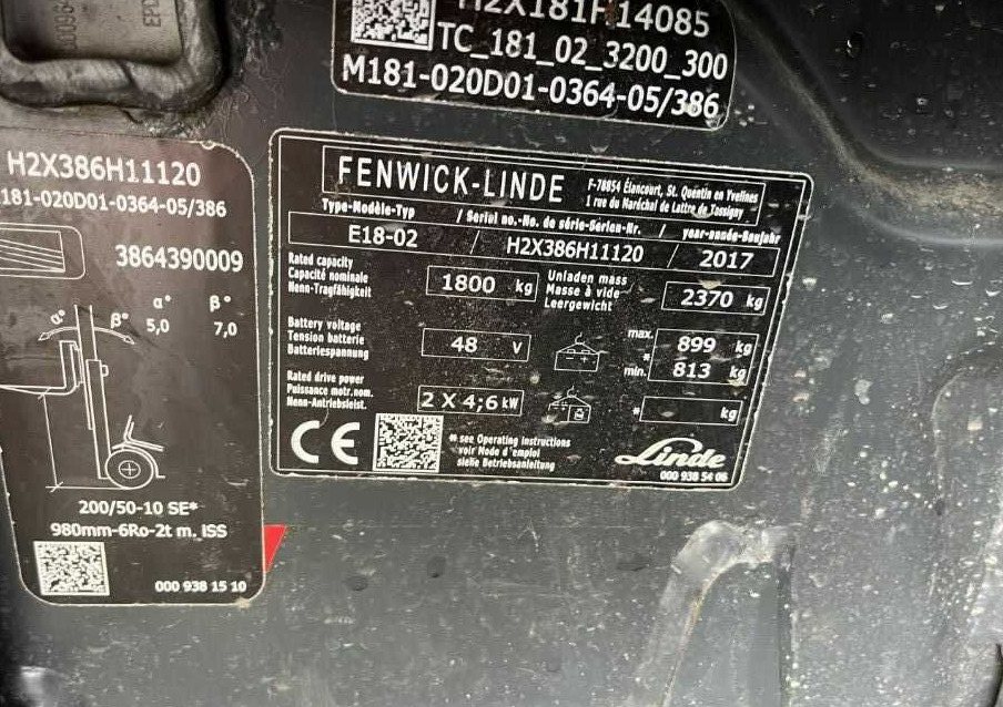 Linde E18-02 - Električni viljuškar: slika 4 Linde E18-02 - Električni viljuškar: slika 4