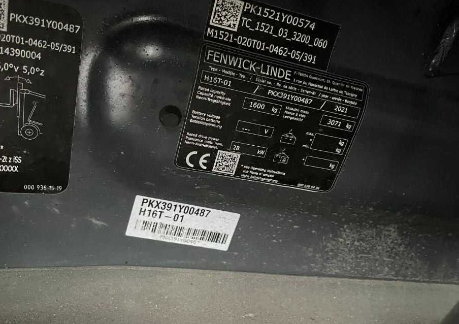 Linde H16T-01 - Gasni viljuškar: slika 4 Linde H16T-01 - Gasni viljuškar: slika 4