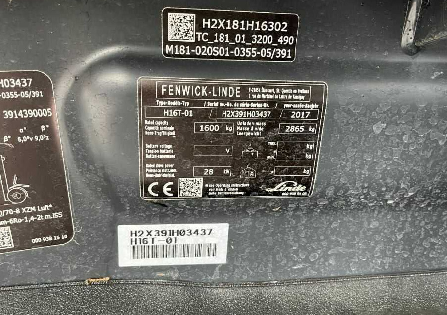Linde H16T-01 - Gasni viljuškar: slika 4 Linde H16T-01 - Gasni viljuškar: slika 4