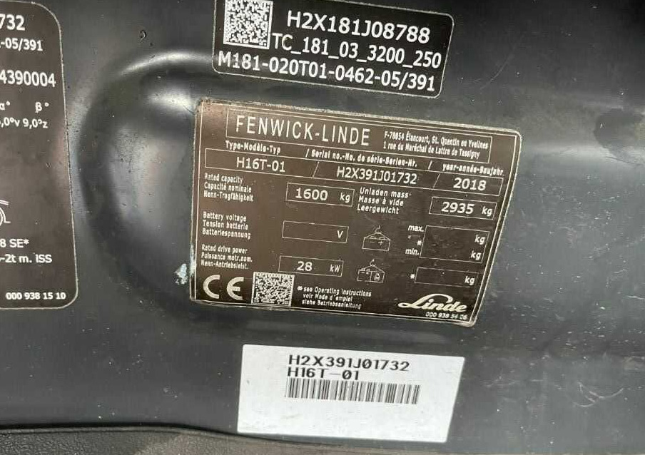 Linde H16T-01 - Gasni viljuškar: slika 4 Linde H16T-01 - Gasni viljuškar: slika 4