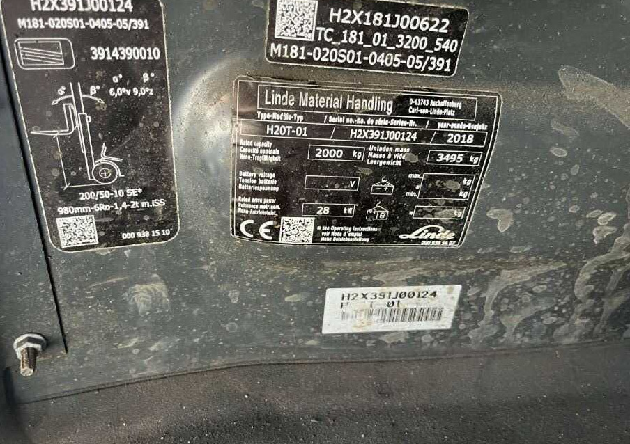 Linde H20T-01 - Gasni viljuškar: slika 4 Linde H20T-01 - Gasni viljuškar: slika 4