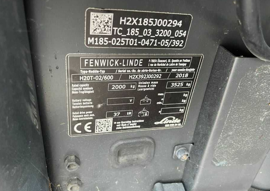 Linde H20T-02/600 - Gasni viljuškar: slika 4 Linde H20T-02/600 - Gasni viljuškar: slika 4