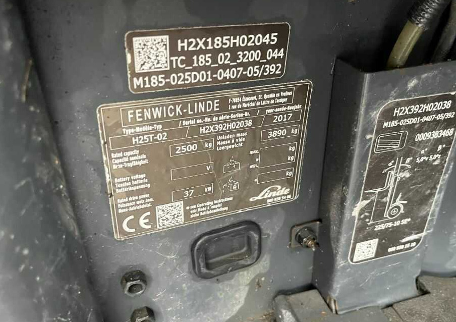 Linde H25T-01 - Gasni viljuškar: slika 4 Linde H25T-01 - Gasni viljuškar: slika 4