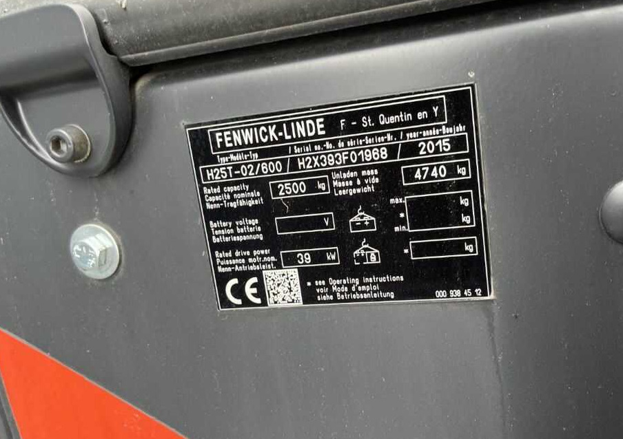 Linde H25T-02/600 - Gasni viljuškar: slika 4 Linde H25T-02/600 - Gasni viljuškar: slika 4