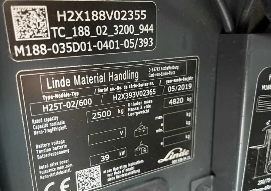 Linde H25T-02/600 - Gasni viljuškar: slika 4 Linde H25T-02/600 - Gasni viljuškar: slika 4