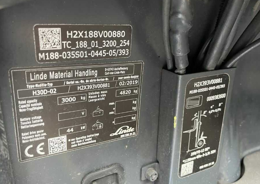 Linde H30D-02 - Dizel viljuškar: slika 4 Linde H30D-02 - Dizel viljuškar: slika 4