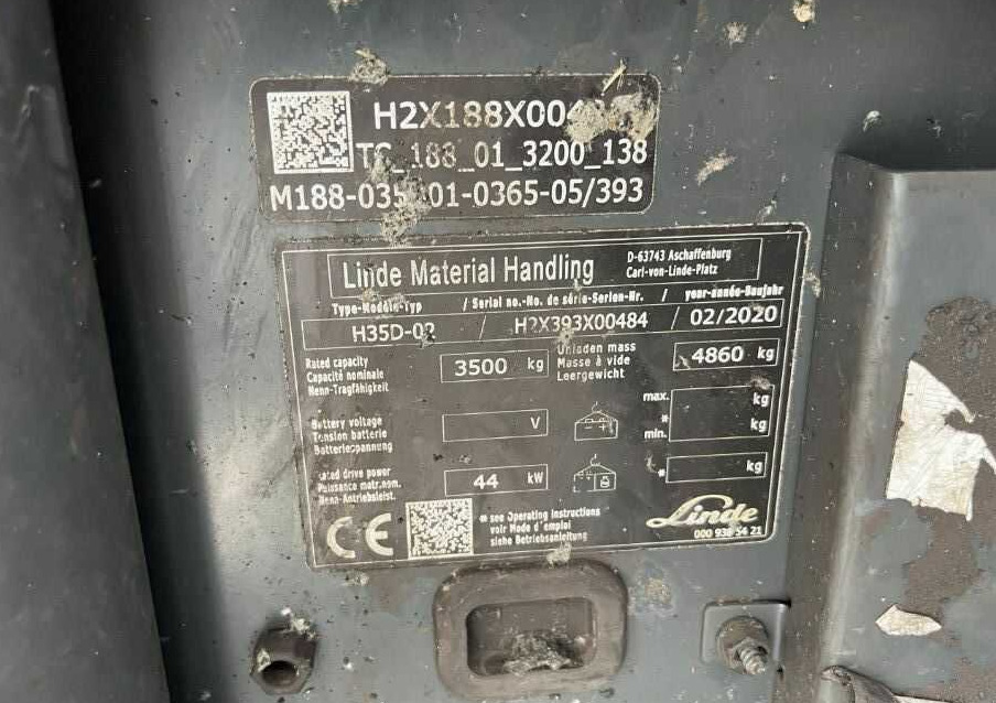 Linde H35D-02 - Dizel viljuškar: slika 4 Linde H35D-02 - Dizel viljuškar: slika 4