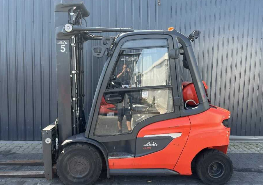 Linde H35T-01 - Gasni viljuškar: slika 2 Linde H35T-01 - Gasni viljuškar: slika 2