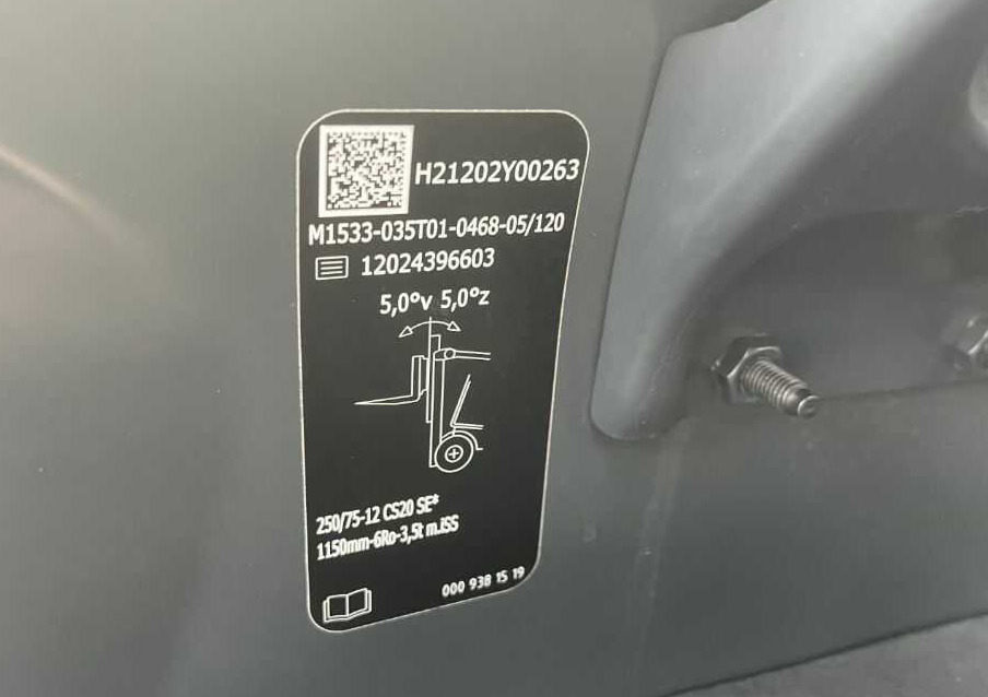 Linde H35T-01 - Gasni viljuškar: slika 5 Linde H35T-01 - Gasni viljuškar: slika 5