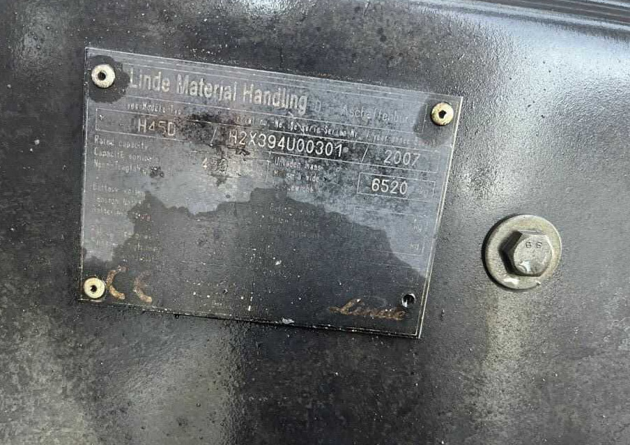 Linde H45D - Dizel viljuškar: slika 4 Linde H45D - Dizel viljuškar: slika 4