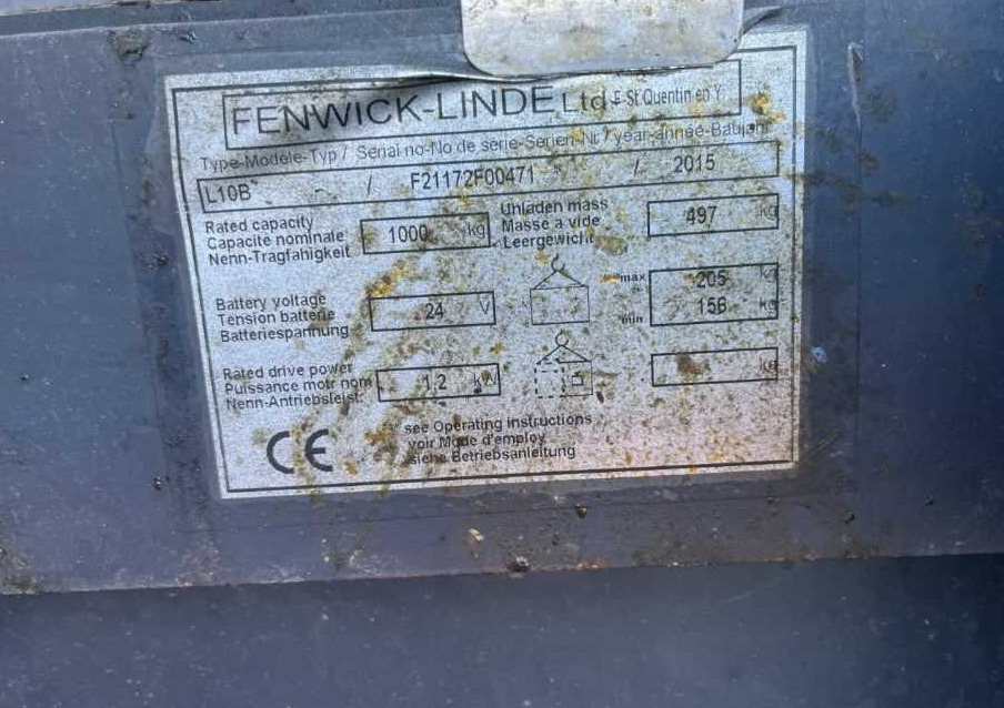 Linde L10 - Slagač: slika 4 Linde L10 - Slagač: slika 4