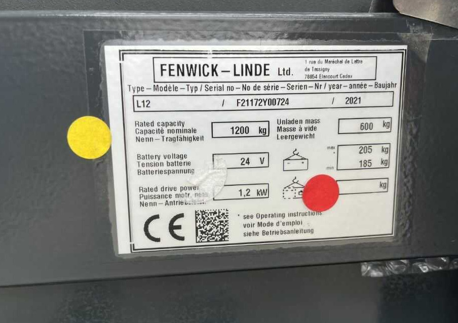 Linde L12 - Slagač: slika 4 Linde L12 - Slagač: slika 4