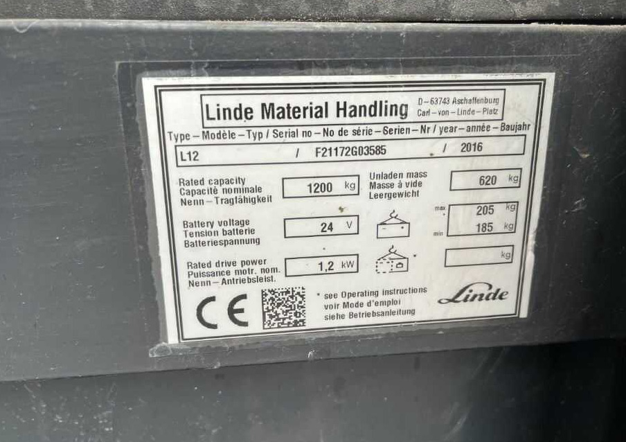 Linde L12 - Slagač: slika 4 Linde L12 - Slagač: slika 4